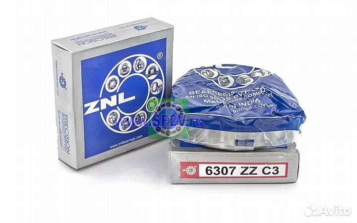 Подшипник 70- 80307 (6307 ZZC3) ZNL