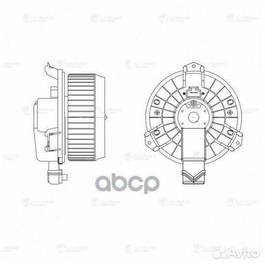 Э/вентилятор отоп. для а/м Honda CR-V (06) /Acc