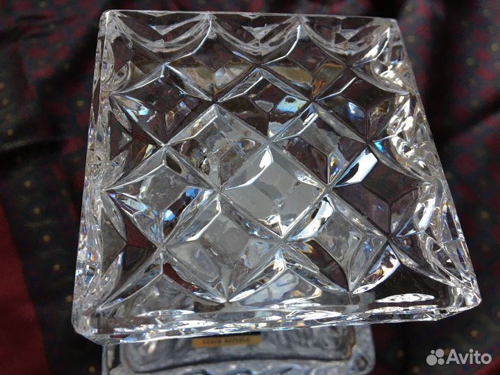 Штоф bohemia crystal Чехия винтаж