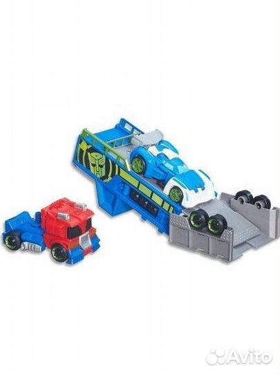 Игровой набор Hasbro- Optimus Prime Racing Trailer