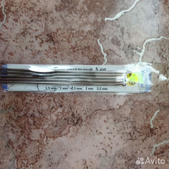 Спицы, крючки