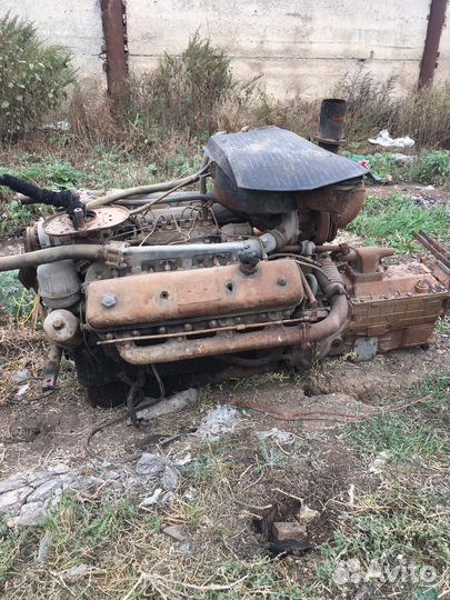 Двигатель ямз-238 и кпп маз