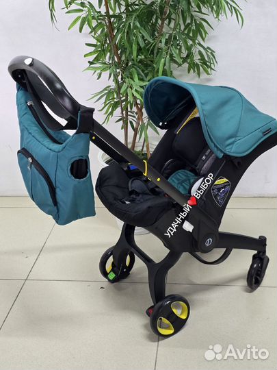 Новая коляска-автолюлька 4в1 Dalux S800 (зелёный)