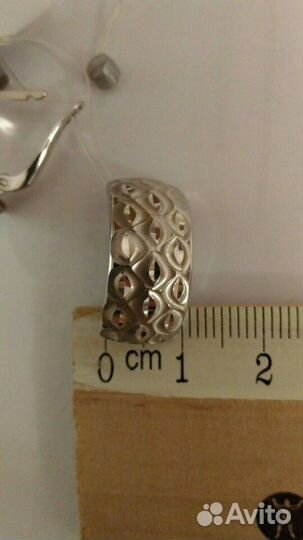 Серебряные серьги