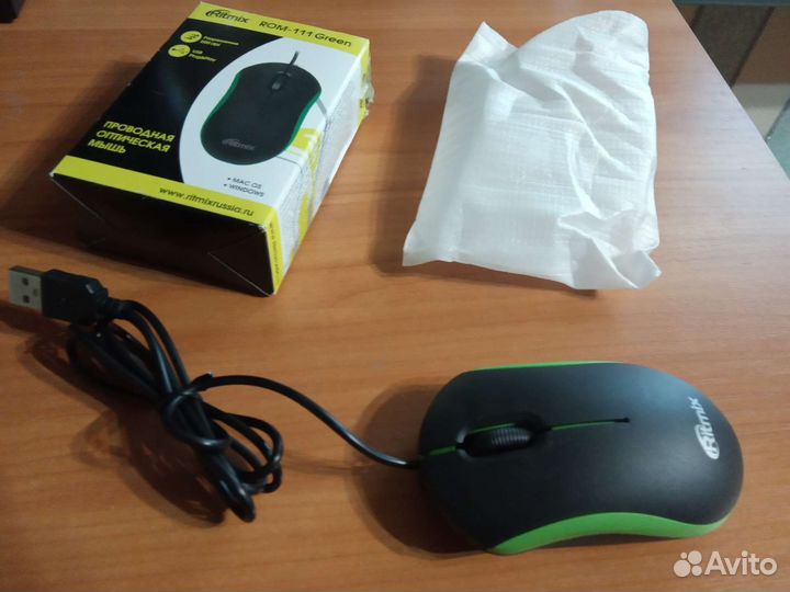 Мышь Ritmix Оптическая