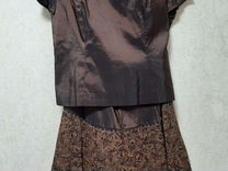Женский костюм Тройка пиджак, юбка и топ