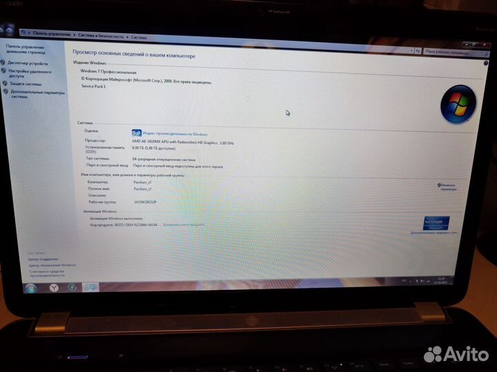Ноутбук hp pavilion dv7