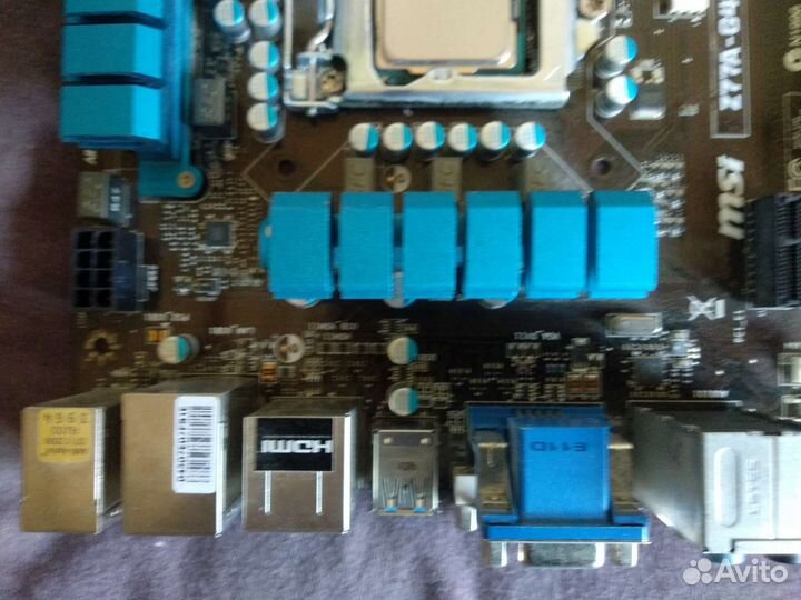 Материнская плата socket 1155