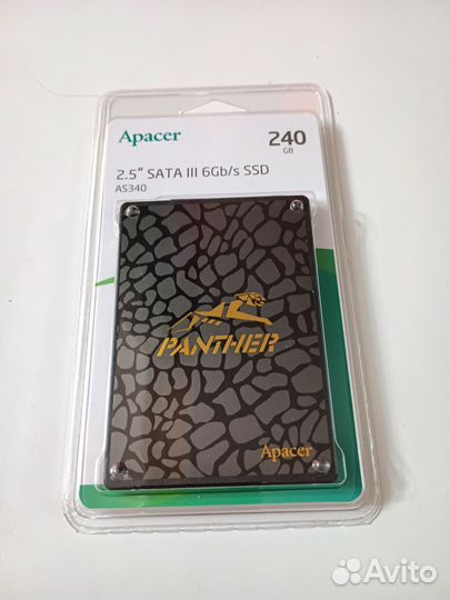 SSD диск Apacer Panther 240 gb