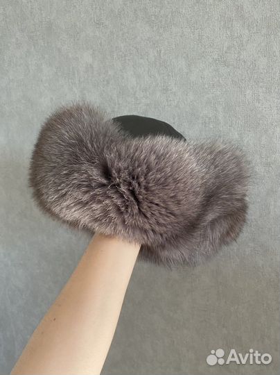 Шапка ушанка женская