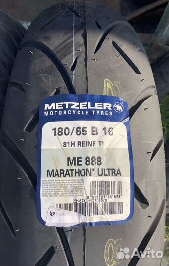 Metzeler ME 888 Marathon 130/60B19 + 180/65B16