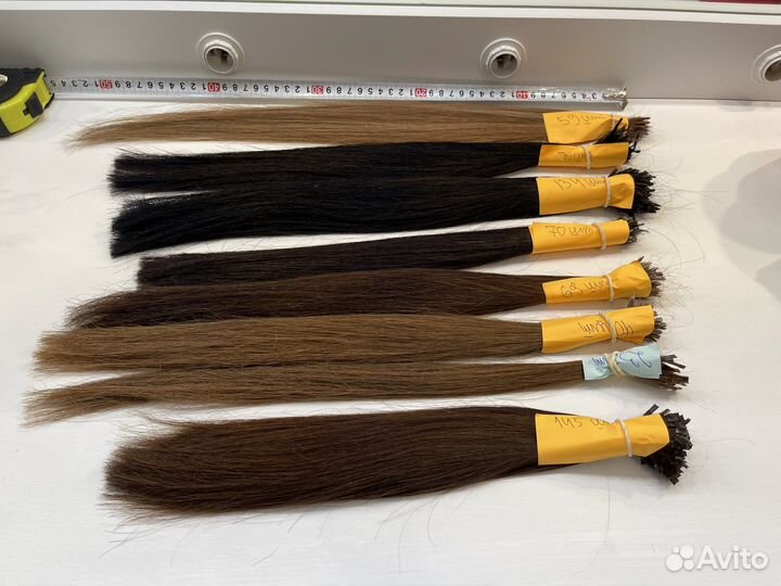 Волосы для наращивания бу