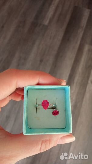 Серебряный комплект