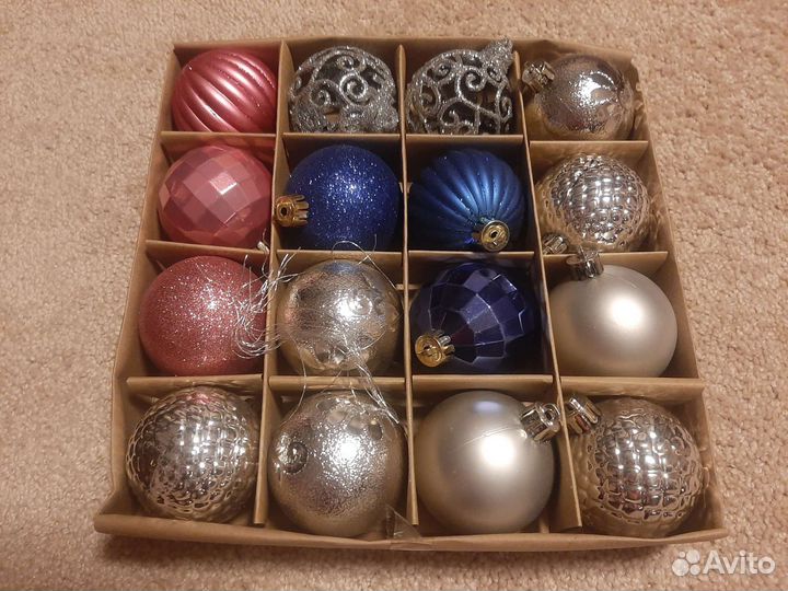 Елочные игрушки набор