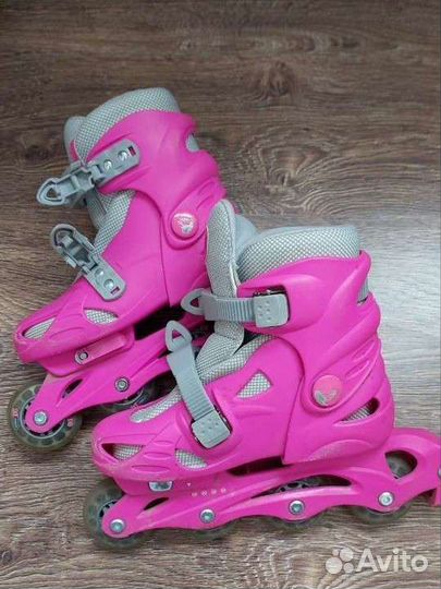 Роликовые коньки детские раздвижные