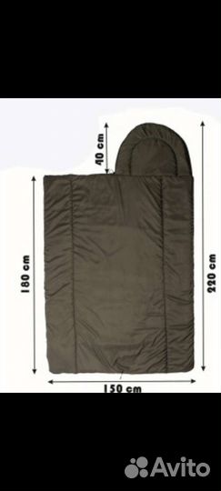 Армейский спальный мешок спальник