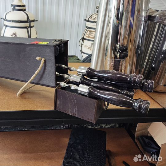 Набор шашлычный в тубусе