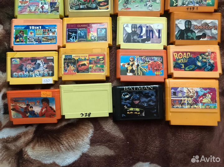 Картриджи dendy