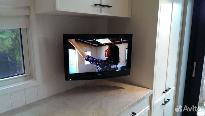 Установка телевизора электрик пульт для ворот