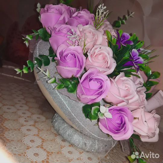 Мыльные цветы