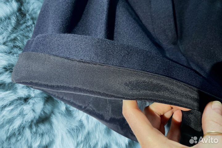 Шорты женские синие шерсть XS