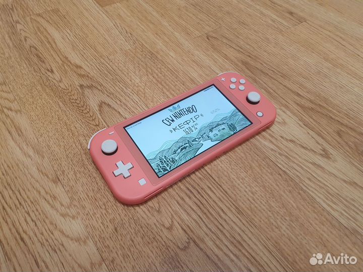 Прошитая Nintendo Switch lite (чип PicoFly)