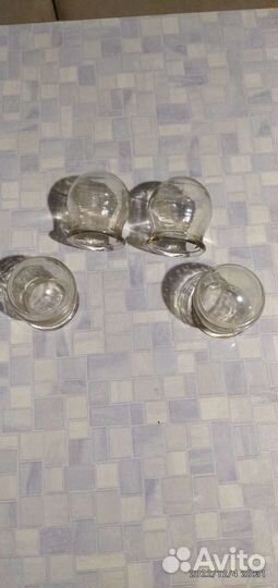 Банки медицинские стекло, новые, СССР