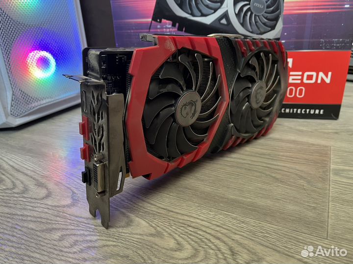 Radeon rx 580 8 гб MSI