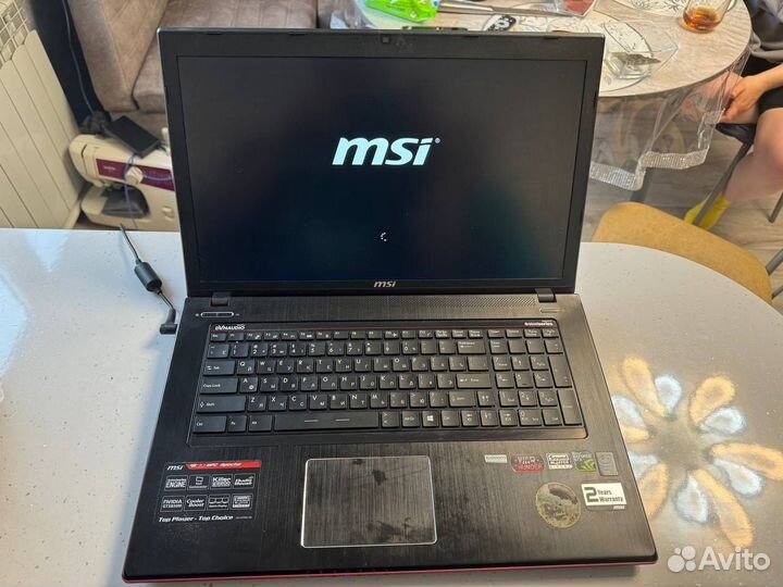 Игровой ноутбук msi