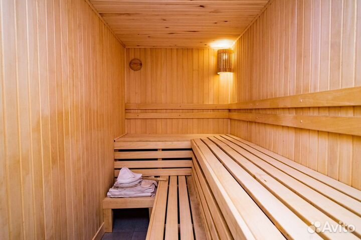 Сауна с бассейном