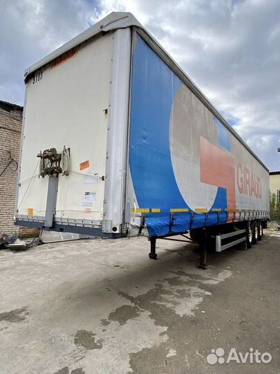 Полуприцеп шторный Fruehauf TBPD 39, 2008