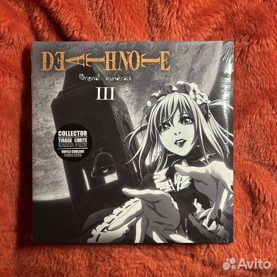 Цветной винил Death Note / Тетрадь Смерти OST III