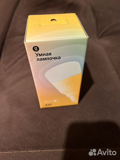 Умная лампочка яндекс е27