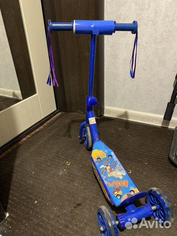 Самокат детский трехколесный