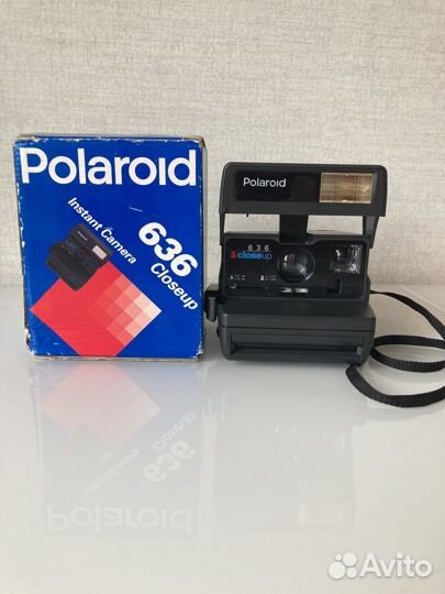Фотоаппарат polaroid 636 closeup