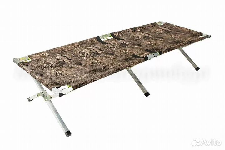 Раскладушка алюминий утепленная 