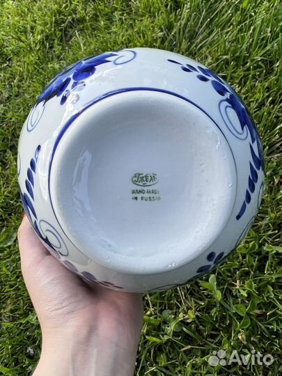 Салатник Гжель