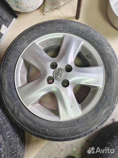 Летние колеса тайота в сборе 4 шт
