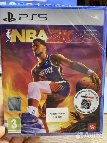 NBA 2K23 диск для PS5 новый