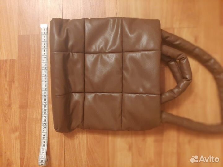 Трендоаая сумка стеганая из эко кожи