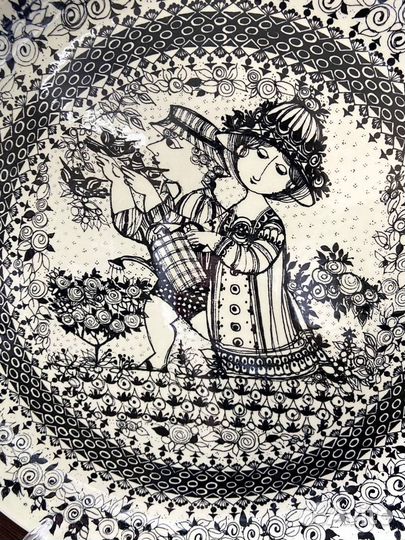 Редкая коллекционная тарелка Nymolle Denmark