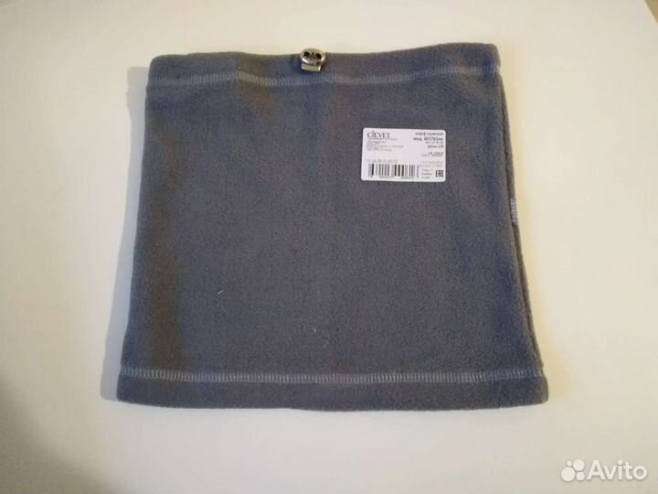 Снуд универсальный серый