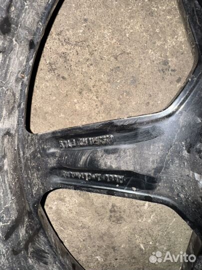 Диски разноширокие mercedes r18