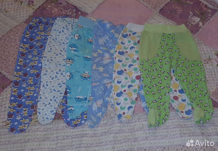 Детские вещи пакетом на мальчика 6-12 месяцев