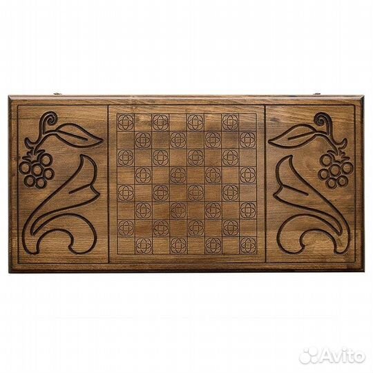 Нарды и шашки резные Армения 60 х 60 см бук Армения 62495