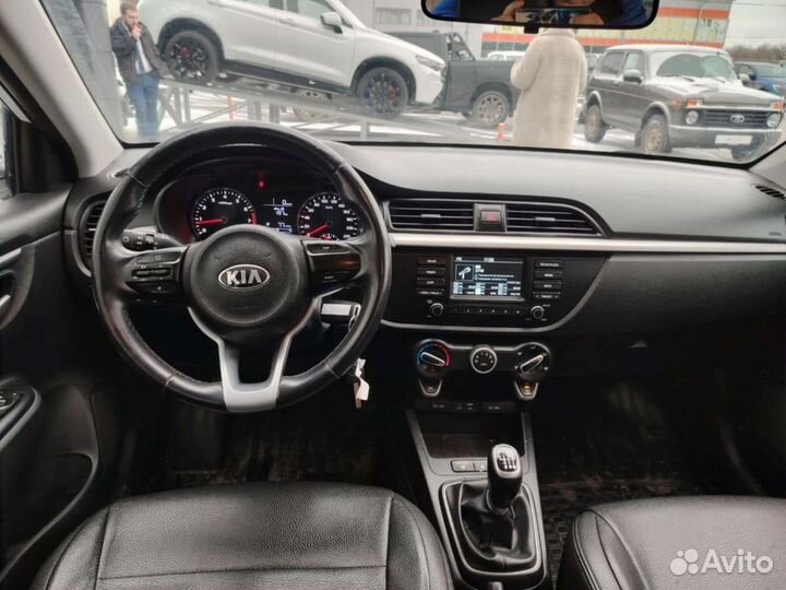 Kia Rio 1.6 МТ, 2018, 53 989 км