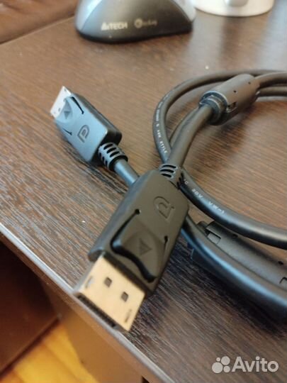 Кабель displayport-displayport 1,5м