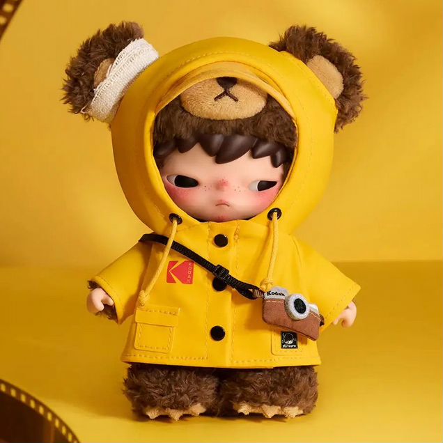 Pop Mart Hirono Kodak Click Bear Брелок Оригинал