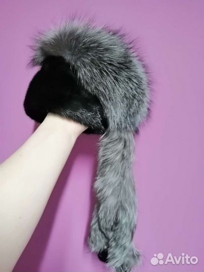 Шапка норковая женская новая
