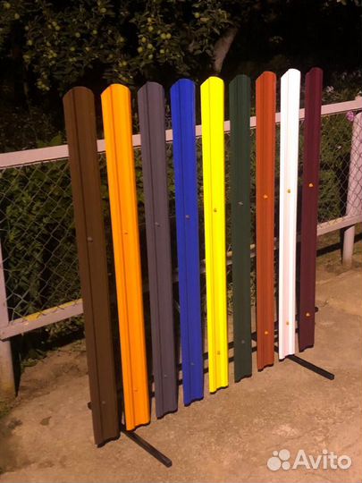 Штакетник на забор 0.5 мм